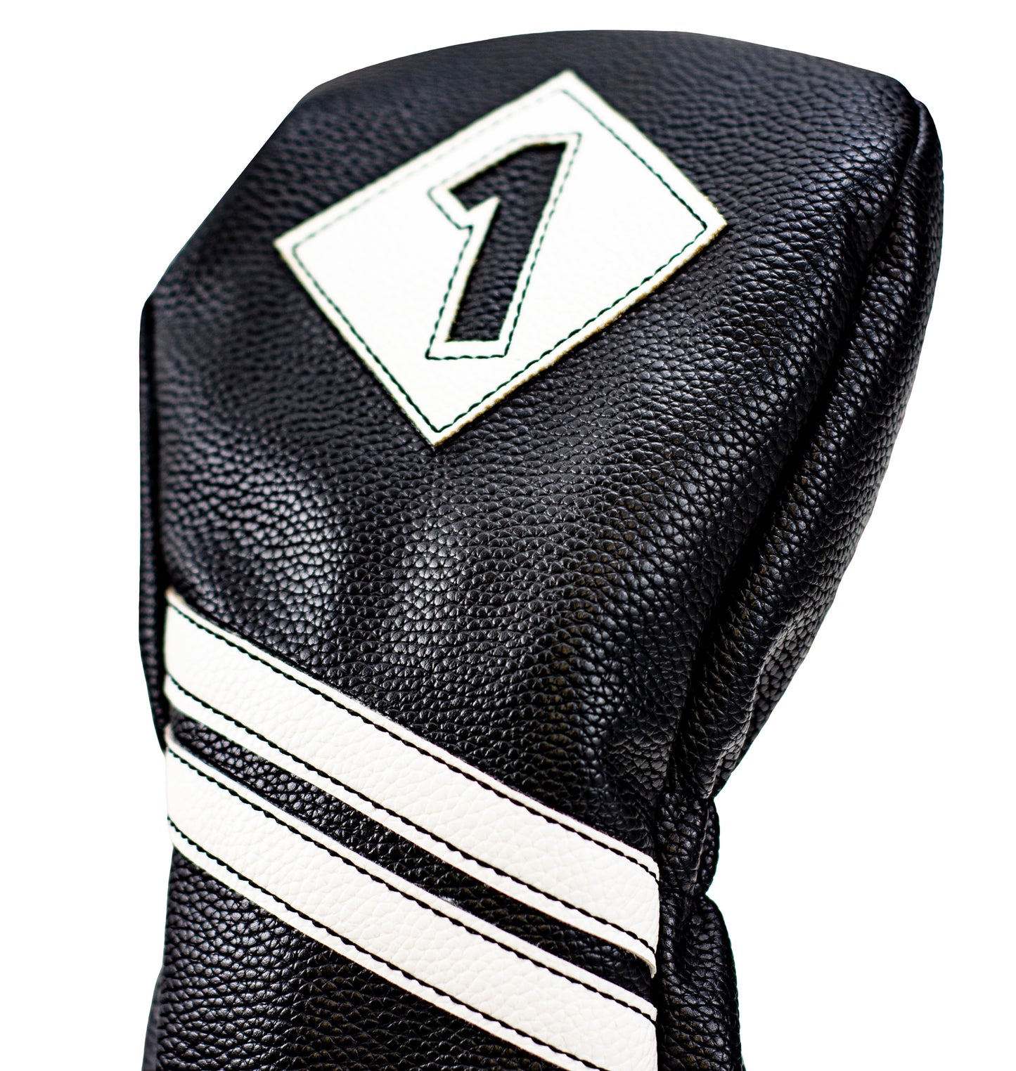 Vintage Driver Headcover Black and White