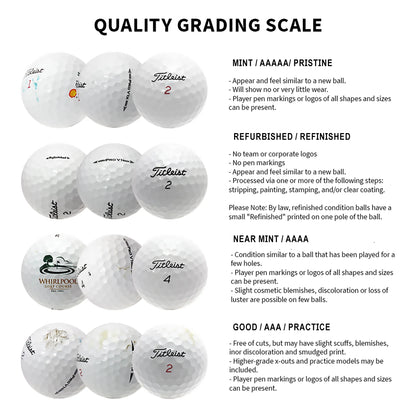 Titleist Pro V1X Golf Balls, Good Quality, 50 Pack, by Hunter Golf