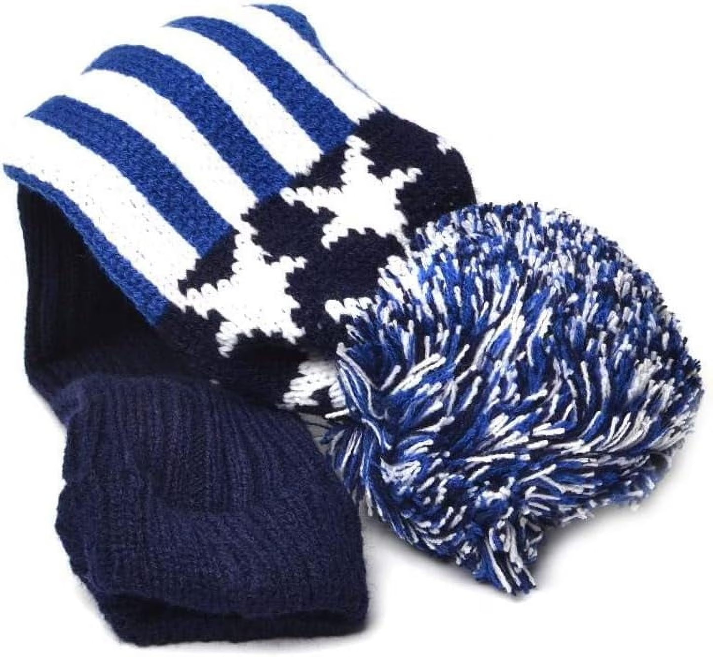 Knitted Golf Club Head Covers for Driver and Fairway Woods Headcovers Set (Pack of 3)