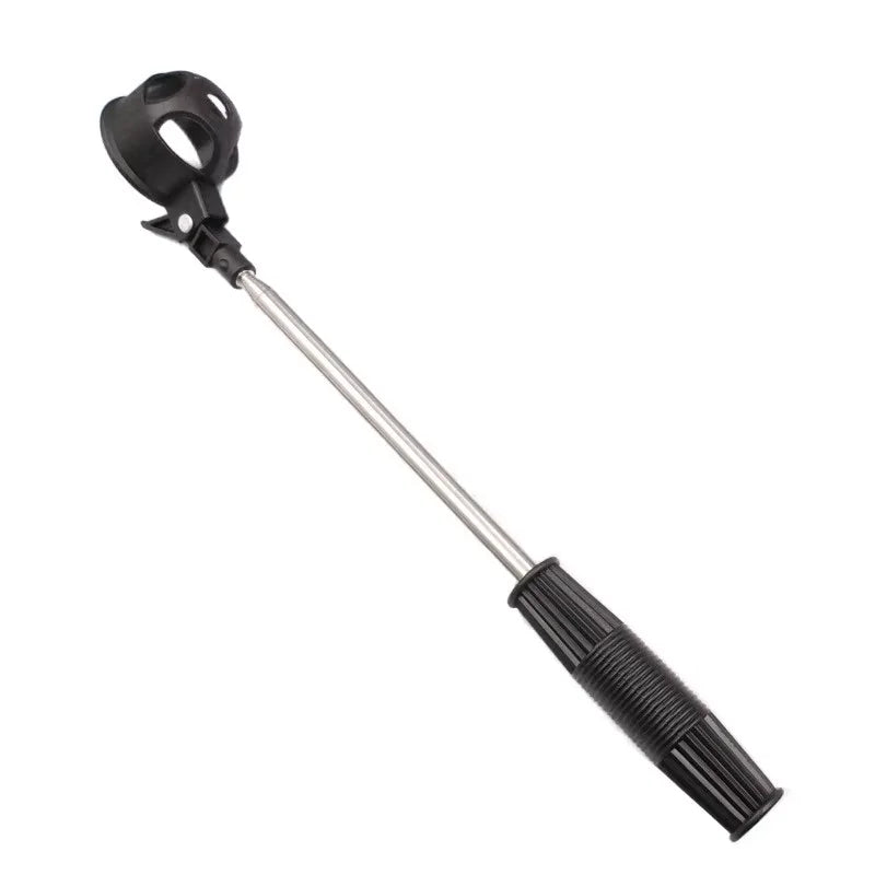 Golf Ball Retriever for Water - Telescopic Portable Stainless Steel Golf Ball Picker with Automatic Locking Scoop