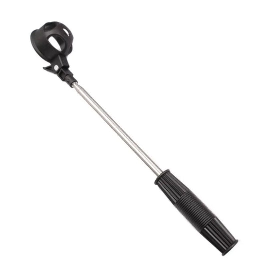 Golf Ball Retriever for Water - Telescopic Portable Stainless Steel Golf Ball Picker with Automatic Locking Scoop