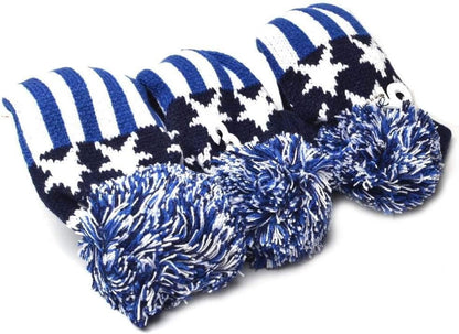 Knitted Golf Club Head Covers for Driver and Fairway Woods Headcovers Set (Pack of 3)
