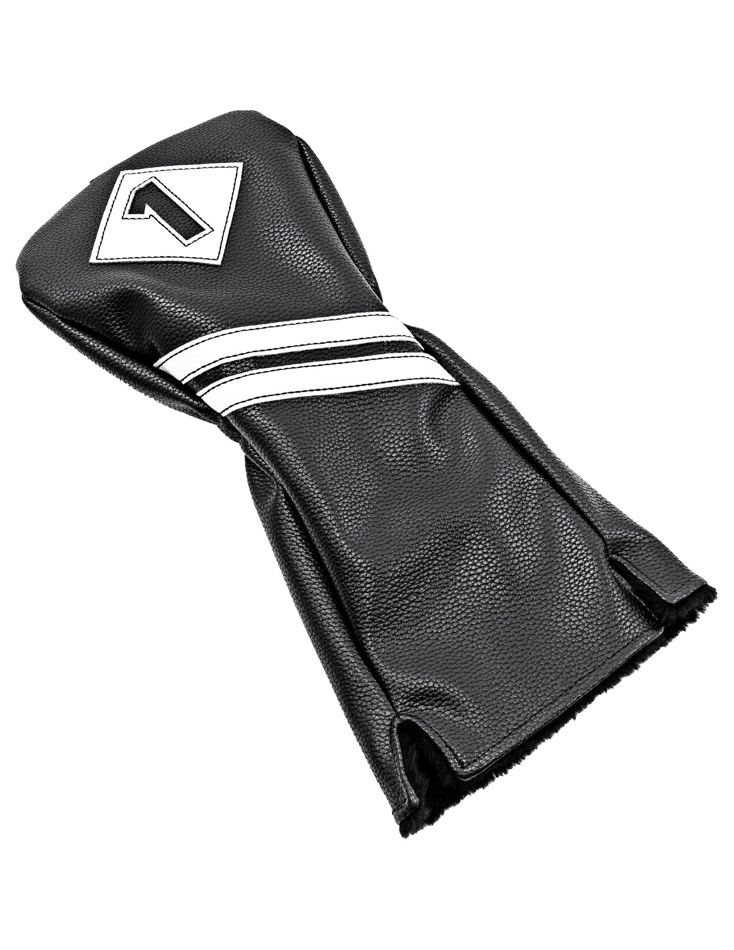 Vintage Driver Headcover Black and White