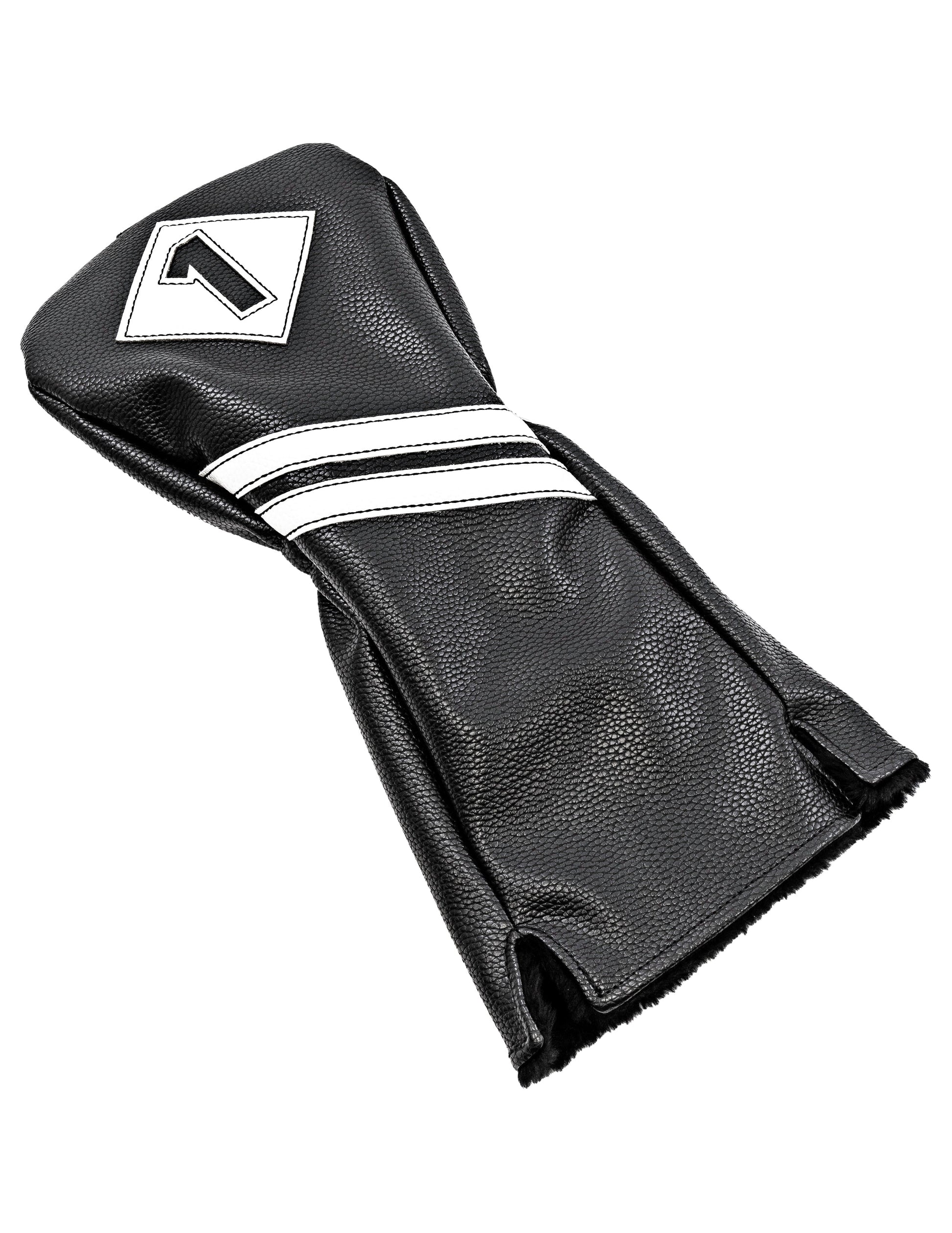 Vintage Driver Headcover Black and White