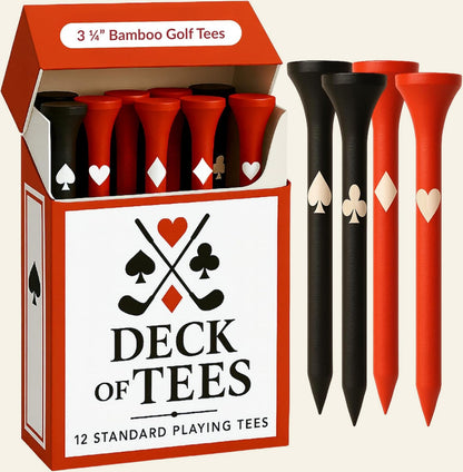Marlbogey Funny Golf Tees — Bamboo, 10-Pack Box