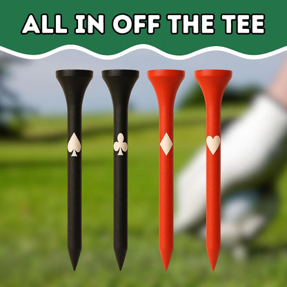 Marlbogey Funny Golf Tees — Bamboo, 10-Pack Box