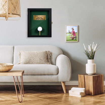 Hole in One Display Case — Wall Mounted with Plaque