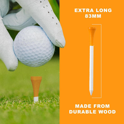 Mulliganbro Novelty Golf Tees — 10-Pack Parody Gift Box