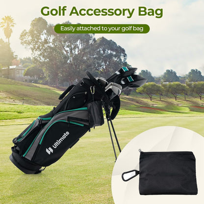 Golf Gift Box Set — Balls, Tees, Towel, Belt & Cap